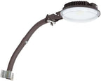 Dusk to Dawn 70W LED Barn Light with Mount Arm 5000K 10500Lm ETL Listed by Paktonvo