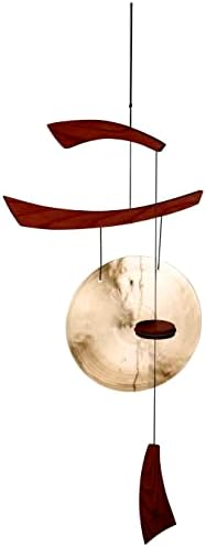 Woodstock Chimes Signature Collection, Emperor Gong, Medium (34'') Bubinga, Wind Gongs for Outdoor, Patio, Home or Garden Décor (1027MP05) by WoodstockChimes