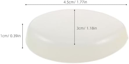 NUOBESTY Pebbles 4.5cm Resin 55pcs Glow in Dark, for Garden and Aquarium - Image 2