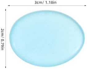 400pcs Handmade Glow in Dark Resin Pebbles for Garden Paths - Image 2
