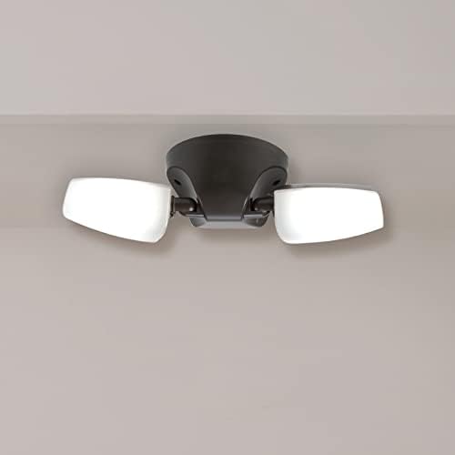 HALO Outdoor Twin LED Flood Light with Selectable Color Temperature - Bronze - Image 3
