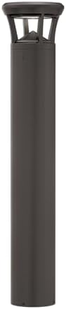 Commercial LED Bollard Light 42in,120-277V Outdoor Pathway Lighting, 3CCT Selectable 3000K/4000K/5000K, 24W/15W/12W Power Adjustable,IP65 Waterproof Aluminum Landscape Garden Walkway Plaza Lights by ChoierlightLEDLighting