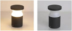 Outdoor Bollard Light, LED Exterior Garden Lighting Fixture, IP54 Stainless Steel Body, PC Light Cover, Modern Outdoor Lighting for Yard Park Courtyard Pathway Patio Entrance Area - Image 3