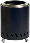 Tabletop Fire Pit for Outdoor Camping and Picnics, Black Stainless Steel Wood Burning Fireplace, 5.9 x 7.9 x 5.9 in Smokeless Firewood Stove, Portable Mini Fire Bowl for Backyard by Unknown