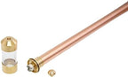 VOLT Flat Hat 12V Copper Path Light (5" Shade, 25" Tall) - Image 4