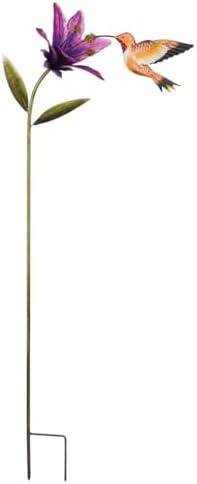 Regal Art & Gift Flower Garden Stake, Handcrafted Metal Yard Art Decor - Image 7