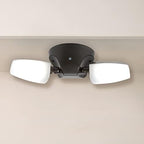 HALO Outdoor Twin LED Dusk to Dawn Flood Light with Selectable Color Temperature - Bronze - Image 3