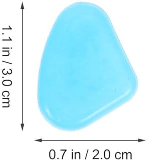 SECFOU 400pcs Glow in Dark Pebbles for Aquarium and Garden Resin Stones - Image 2