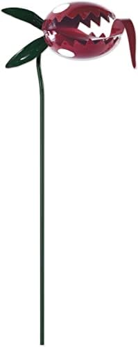 Sunset Vista Designs Yard Art Monster Gardens Venus Flytrap Decorative Garden Stake, 20-Inch, Red by Unknown