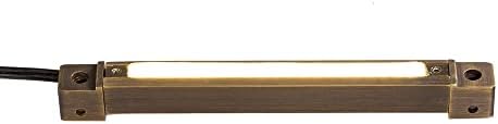 VOLT 12V 1W 6" Cast Brass 360-Degree Rotatable 2700K LED Hardscape Light by VOLT