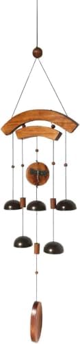 Copper Wind Chimes, Soothing Tuned Bells for Garden, Yard, Home Decor by Unknown