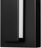 Globe Electric 60000172 15W LED Integrated Outdoor Wall Sconce, Matte Black, Frosted Acrylic, 600 Lumens, 2700 Kelvin, 90 CRI - Image 6