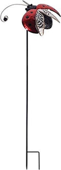 Sunset Vista Designs Garden in Motion Balancing Spinner Stake Yard Art, Ladybug, 43.25" x 13" x 12" by Unknown