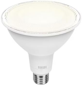 325W Equivalent 2700K, 3000K, 3500K, 4000K, 5000K, 6500K Selectable PAR 38 Dimmable LED Floodlight Bulb (1-Pack), White - Image 3