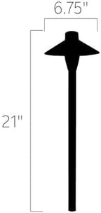 Kichler 12V Landscape Path Light, Centennial Brass - Image 3
