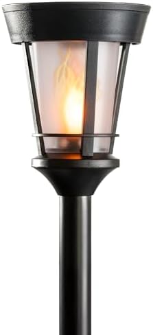 FoxFlame Classic Solar Pathway Lights Outdoor Waterproof, Patented Effect - Image 6