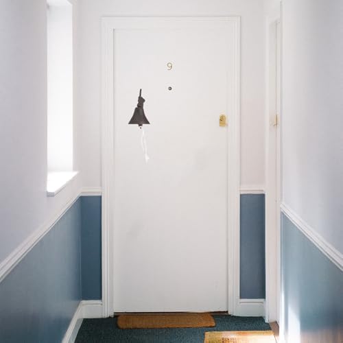 Butterfly Cast Iron Door Bell, Wall Mounted Rustic Hanging Bell - Image 4