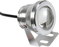 10W Underwater Spotlight - 12-24V Rotation Spotlight, IP68 Waterproof Surface Mounted Pool Lights, Submersible LED Lamps, Outdoor LED Ground Spotlight, For Fish Ponds, Aquariums(Warm white light,A-12V by Unknown
