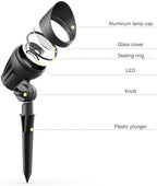Malibu 11 Watt Floodlight Landscape Lighting Outdoor Spotlight Waterproof Lighting for Driveway, Yard, Lawn, Flood, Garden, Outdoor Lighting 8401-2650-01 - Image 5