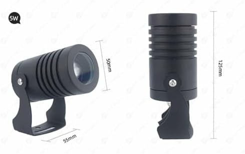 LED Beam Spotlight - Floor Light Spotlight, IP67 Narrow Beam Spot Lamp, LED Beam Spotlight, Outdoor Building Exterior Wall Projector Lights, Outdoor Building Remote Illumination Spotlight(Cold White 6 - Image 2