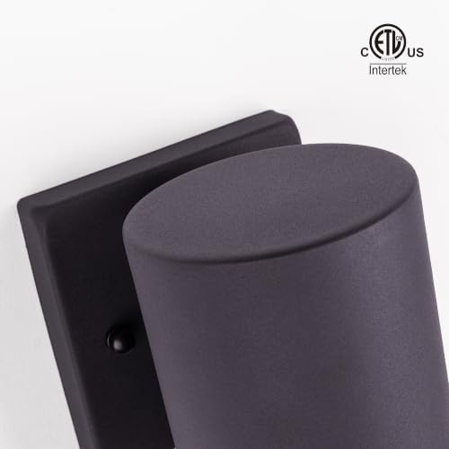 mirrea 7" Modern Outdoor Porch Wall Light, Oil Rubbed Bronze, Pack of 2 - Image 4