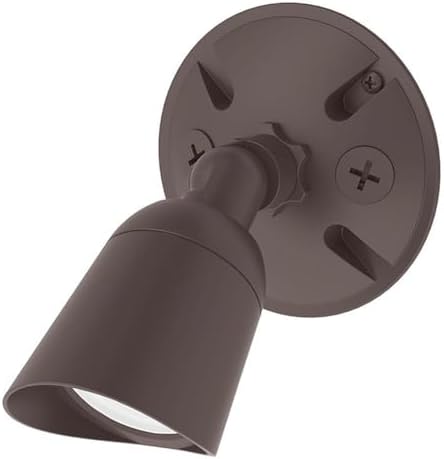 WAC Lighting, Endurance Single Spot Energy Star 15W LED Spot Light 5000K in Bronze by WACLighting