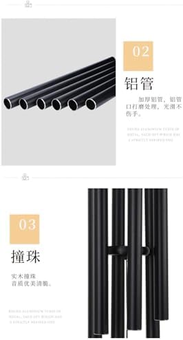 Wind Chimes Wind Chimes for Outside Deep Tone Memorial Sympathy WindChimes with 6 Tuned Tubes Gifts(65) - Image 6