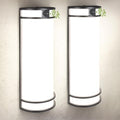 ASD LED Outdoor Sconce Lights, Motion Sensor 3000K 4000K 5000K Black 2 Pack by ASDLightingCorporation