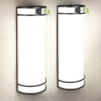 ASD LED Outdoor Sconce Lights, Motion Sensor 3000K 4000K 5000K Black 2 Pack by ASDLightingCorporation