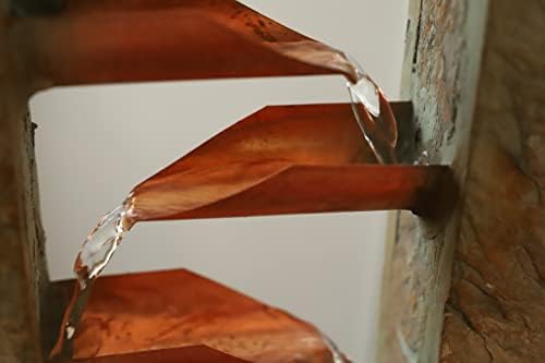 Kenroy Home Spillway Rustic Indoor Table Fountain, Slate and Copper, 19 Inch Height, 10 Inch Width, 6 Inch Depth - Image 4