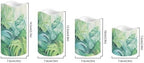 Flameless Light Candles for Home Room Decor Battery Operated Candles with Color Changing Timer Remote Flickering Fake Pillar Candles Tea Lights Table Decorations Green Leaves - Image 2
