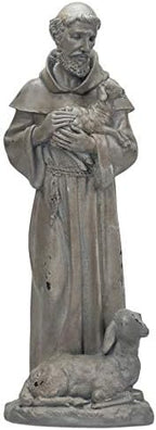 Roman 15.25" H Saint Francis Garden Statue by Roman