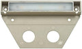 Hinkley Landscape Lighting Nuvi 15446ST Medium Hardscape Light, Vinyl Alloy, Low-Profile Housing, Mounting Bracket, Dimmable, Sandstone by Hinkley