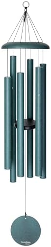 Corinthian Bells 44 Inch Green Deep Tone Wind Chimes for Outside, Large Outdoor Garden Wind Chime, Made in USA by CorinthianBells