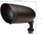 Nuvo 62/1205, LED Landscape Spotlight, Outdoor Flood Light, Bronze, 3000K - Image 6