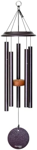 Shenandoah Melodies by Wind River - 26 inch Plum Wind Chime for Patio, Backyard, Garden, and Outdoor décor (Aluminum Chime) Made in the USA by ShenandoahMelodies