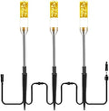 3 Pack Extension Path Lamps Landscape Path Lights, Connect 24 Lamps on One Adapter, IP65 Waterproof LED Path Lights for Lighting Up Your Garden, Pathway, Walkway (Warm White) by GreenClick