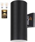 Dusk to Dawn Outdoor Wall Light, Waterproof Exterior Lighting by ZUUKOLE