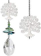 Woodstock Chimes Woodstock Rainbow Makers Collection, Crystal Fantasy, 4.5'' Tree of Life Crystal Fantasies Crystal Suncatchers for Outdoor, Patio, Home or Garden Décor (CFTL) - Image 2