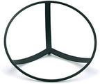 Achla Designs CGB-06M-RM 12 Inch Mandarin Crackle Rail Mount Bracket Birdbath - Image 4