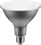 Satco S11591; 15.5 Watt PAR38 LED; Medium Base; Silver Finish; CCT Selectable; 120 Volt; 40 Degree Beam Angle; 15.5PAR38/LED/5CCT/FL/120V for Office, Store, Residencial, Commercial 6 LED Bulbs by Satco