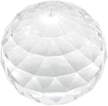 Clear Glass Crystal Ball Prism Suncatcher Rainbow Maker, Sphere Faceted Gazing Ball for Window, Feng Shui, Home Office Garden Decoration (120mm/4.72inch) by Besimple