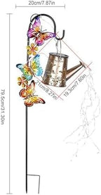 Solar Lanterns Outdoor Watering Can Shape Landscape Lantern - Image 6