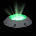 24W 12V LED Pool Light 2400LM RGB Color-Changing Waterproof IP68 Underwater LED Lights 90° Swimming Pool Fountain Pond Colorful Lamp with Remote Controller - Image 2