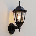 FUDESY Outdoor Wall Lantern, Exterior Wall Sconce Light Fixture, Black by FUDESY