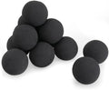 Gaspro Ceramic Fire Balls, 4-Inch Set of 12 Black Fireplace Balls by GASPRO