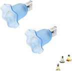 Solar Outdoor String Lights, Waterproof Hanging Flower Led Lanterns, Auto On/Off Dusk to Dawn Solar Powered Ambient Lighting for Patio, Garden, Backyard, Fence, Balcony (Blue,Warm white2PCS) by Unknown