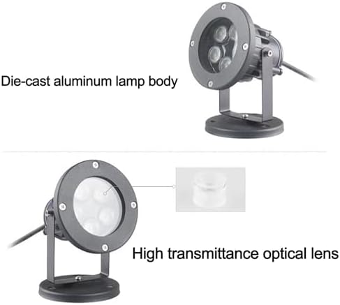 Outdoor Landscape Spotlights LED Spotlight - Led Beam Light, AC 90-260 V LED Outdoor Floodlight, IP67 Outdoor Waterproof Surface-Mounted Spotlight, Spotlight Landscape Pr - Image 3