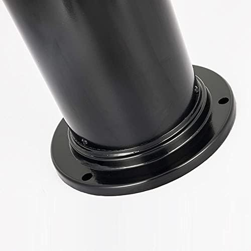 Modern Outdoor Bollard Light Fixture, 23.62-inch Black Waterproof LED Pathway Lighting, Contemporary Landscape Post Lamp for Garden, Driveway, Patio, Walkway, Yard Die-Cast Aluminum - Image 6