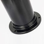 Modern Outdoor Bollard Light Fixture, 23.62-inch Black Waterproof LED Pathway Lighting, Contemporary Landscape Post Lamp for Garden, Driveway, Patio, Walkway, Yard Die-Cast Aluminum - Image 6